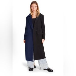 Steve Madden Caroline colorblock coat